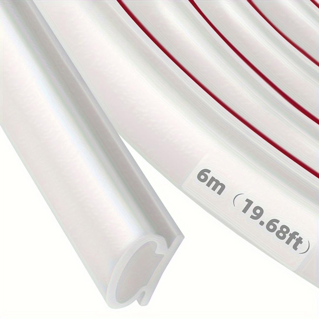 6 метров высококачественной резиновой ленты для дверей и окон, герметизация и интеграция двойного эффекта предотвращения столкновений