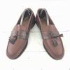Винтажные 80-90-е / Сделано в США / Кожаные лоферы с кисточками Allen Edmonds “Ashford” Коричневые /10D / 27.5см/(ИСПОЛЬЗОВАЛ)