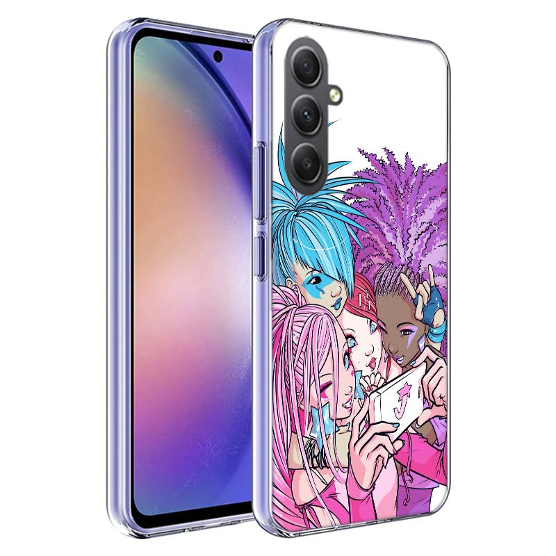 Чехол для телефона J-Jem And The Holograms для Samsung A17 A37 A57 A07 A16 A26 A36 A56 A06 A02S A12 A22 A32 A52S A04S A14 A24 A34 A54 A0