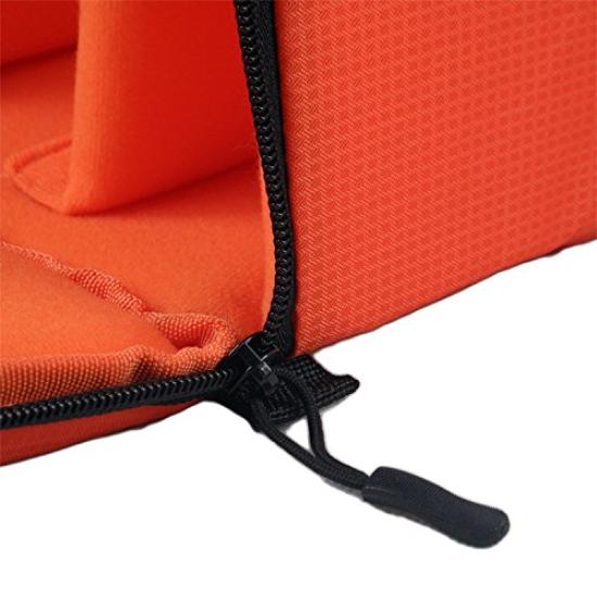 ZEROPORT JAPAN SLR Camera Bag Inner Bag Soft Cushion Box Inner Cushion Case Water Repellent Orange ALIBAGINBAGZPJ23HASSUIORANGE