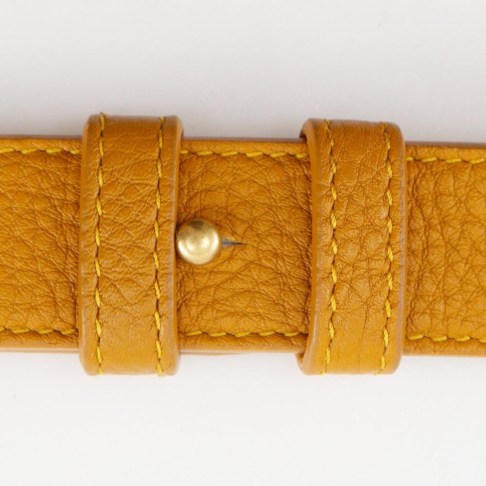 BOTTEGAVENETA Cassette Shoulder Bag 666870 Intrecciato Camel Calfskin Women Used