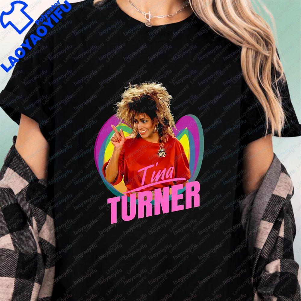 Tina Turner - Rock Band Summer Casual Trendy Multi-Purpose Round-neck T-Shirt for Both Unisex and WoUnisex