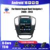 Автомагнитола GPS-навигация Стерео Сенсорный Экран DVD Android 16 для Buick Regal Opel Insignia 1 2009-2013 9,7 дюйма