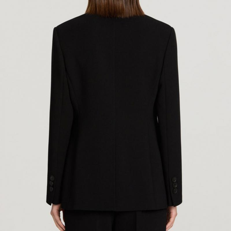 She S miSS Double breaSted Setup Jacket SwSjkp11040 Bk