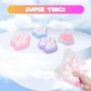 Детская 1 шт. Фиолетовая Сквиш-Игрушка Лапка Кошки, 5 Дюймов Большая Мягкая Антистресс Игрушка-Сжималка Лапка, Милый Подарок-Сжималка для Взрослых