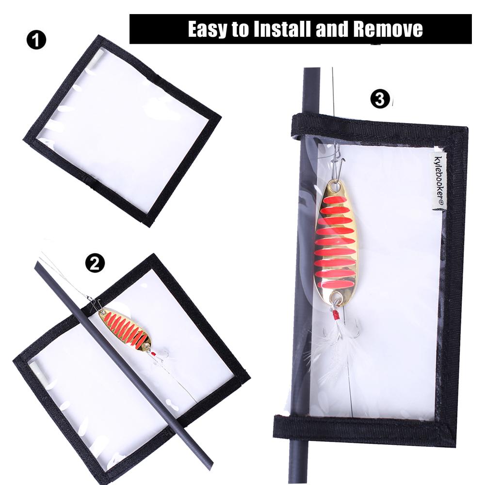 Kylebooker Комбинированный комплект рыболовных снастей: сумка для снастей, сумка для приманок, держатель для приманок, обертки для приманок, подсак, защитная веревка, вешалка для ботинок, рыболовный шарф, мета-приманка-ложка