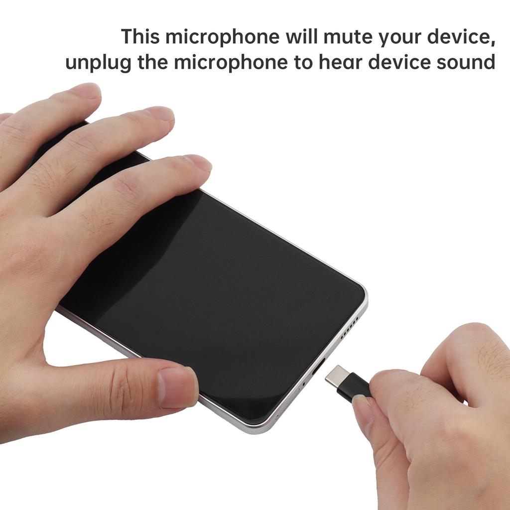Петличный микрофон USB C микрофон петличный микрофон клипса для Android TypeC оборудование