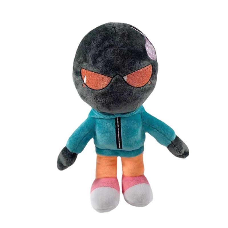 Мультфильм Friday Night Funkin Friday Night Человек-тыква Человек-скелет Плюшевая кукла Животные Игрушки Украшение подушки