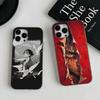 Attack On Titan Phone Case Corrugated Pattern Phone Case For iPhone 17 Air 16 15 14 13 Plus Pro Max Matte Shockprooof Cover