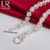925 Sterling Silver Classic Necklace Fashionable Wedding Jewelry