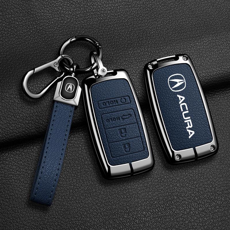 Металлическая ключница GAC Acura для CDX/RDX/MDX/NSX/TL/XL - Персонализированная защита с полным покрытием и пряжкой высокого класса