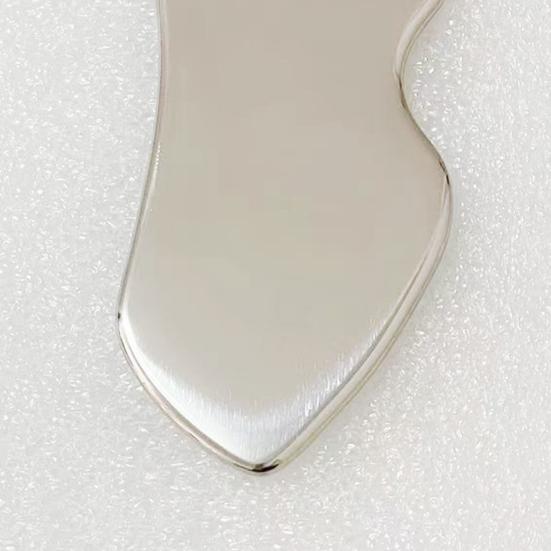 Инструмент Gua Sha, скребковая доска Gua из нержавеющей стали для лица, тела, миофасциальная массажная доска, устойчивый к ржавчине инструмент для подтяжки кожи для друзей семьи