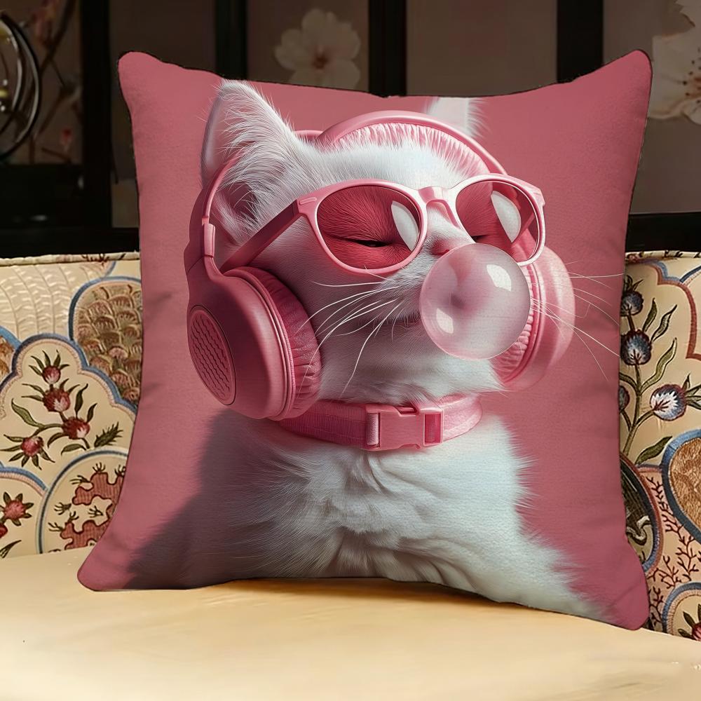 Animals That Blow Bubbles Pillow Case Pillowcase Doublesided Printed Sofa Cushion Bedroom Headboard Pillow