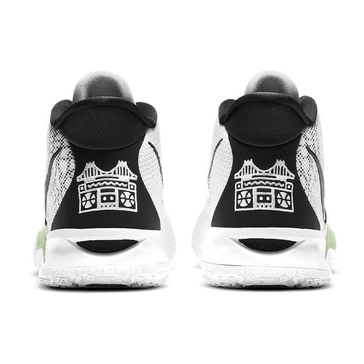 Nike Кроссовки унисекс Kyrie 7 Brooklyn Beats White Black Glow CQ9326-100