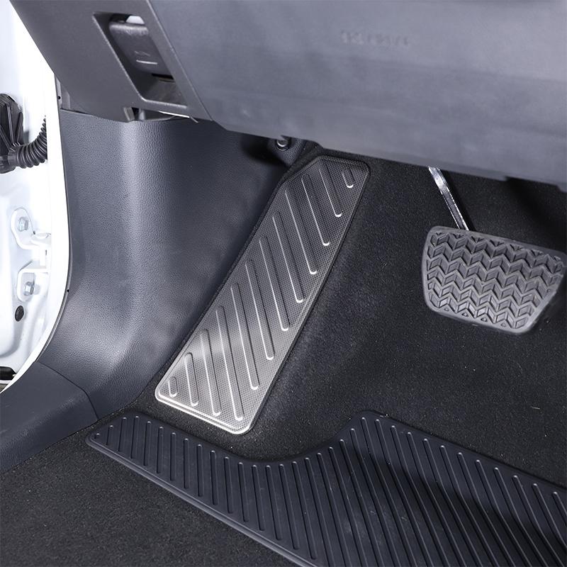 For 7JHJ Land Cruiser 250 Prado Lc250 2024+ Car Modification Aluminum Alloy Foot Rest Pedal Pad Cover Stickers Car Accessories JESW6