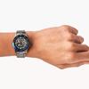 Fossil ME3201 Мужские автоматические часы с открытым механизмом, 100 м