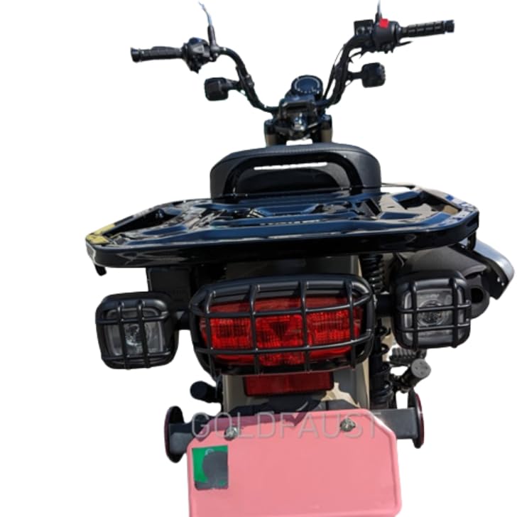 Hunter Cub CT125 Детали крышки фары Пользовательские детали Пользовательская крышка заднего фонаря Комплект крышек поворотника Матово-черный CT125 [GOLDFAUST] + (Черный матовый)