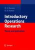 The Introductory Operations Research : Theory and Applications Book