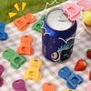 Portable Reusable Beverage Can Opener 6Pcs Colorful Plastic Tab Lifter Lightweight Soda Can Opening Tool for Travel Trip