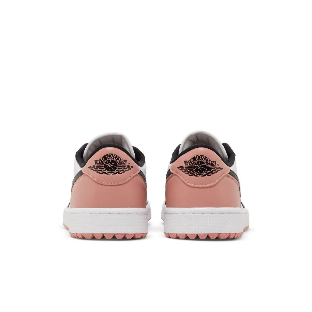 Air Jordan 1 Low Golf 'Rust Pink' (Unisex) White / Rust Pink / Black Casual Shoes DD9315 106