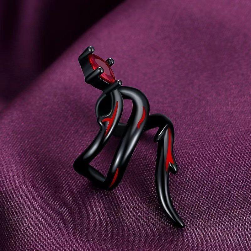 Серьги-клипсы в виде мультяшного магического короля для мужчин и женщин