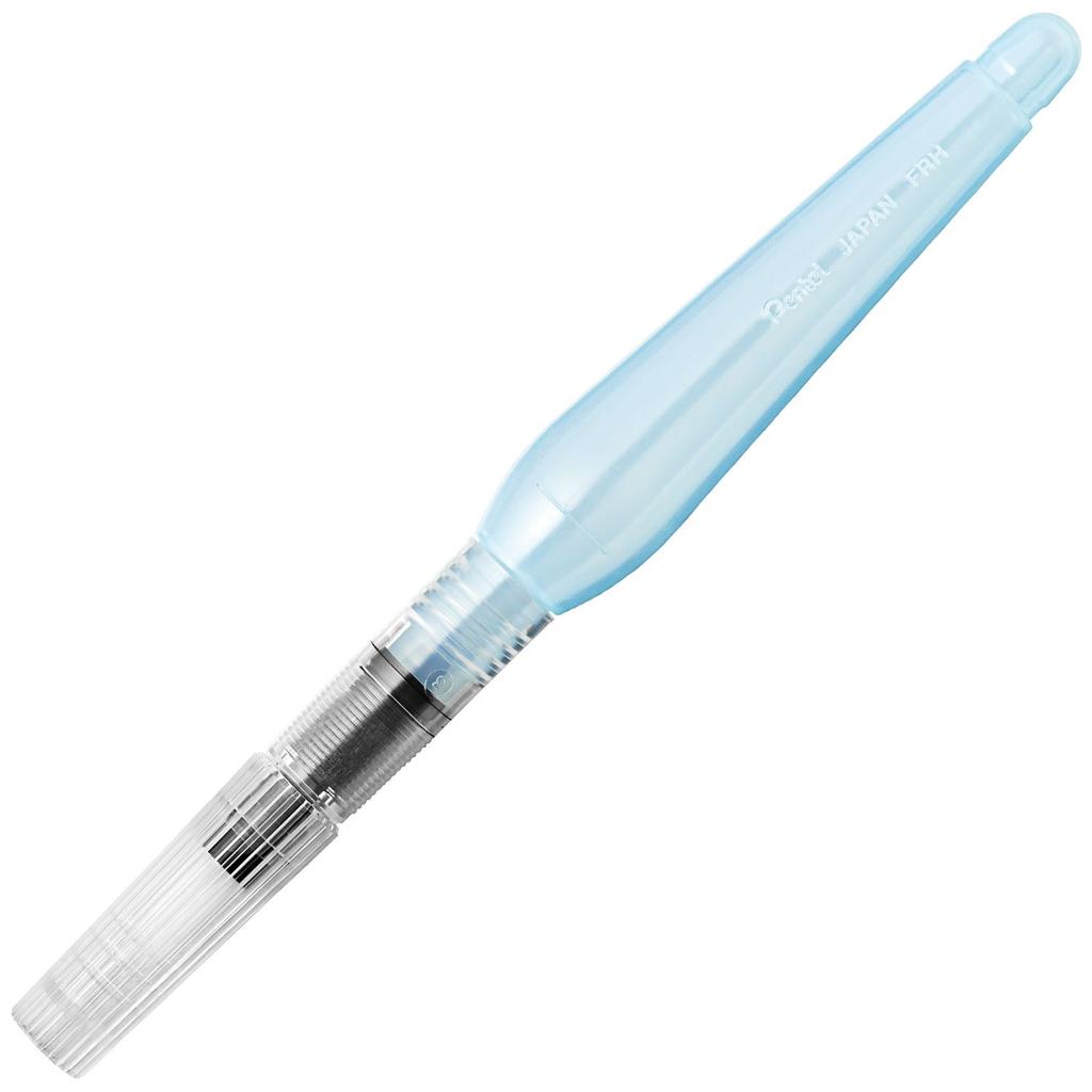 Pentel Water Brush Flat Brush Medium Light Blue FRH-MH
