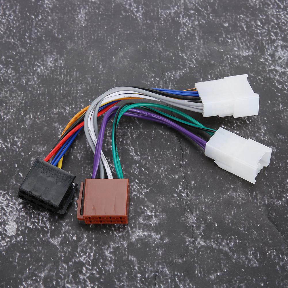 Car Audio Line Plug Connector Connection Line Interior ISO Wiring Harness Fit for Toyota