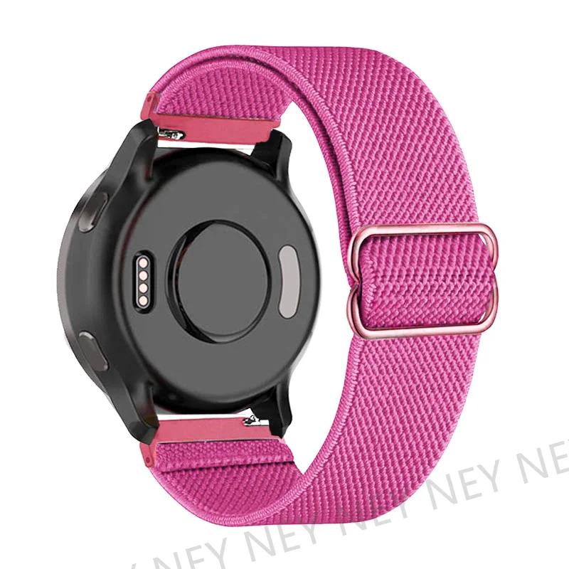 Эластичный блестящий ремешок для Samsung Galaxy Watch 6/5/pro/3/4/classic/Active 2 20мм/22мм браслет Bohemian Pride ремешок для Huawei GT 3-2-e
