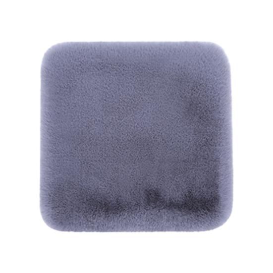 Утолщенный плюшевый комплект подушек для автомобильных сидений, противоскользящий дизайн, влагоотводящие, простая установка, мягкие и пушистые чехлы для передних и задних сидений