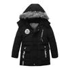 Children's Winter Jacket Boys Hooded Cotton Wear Snow Warm Jacket Coat For Baby Boy Overcoat Clothing