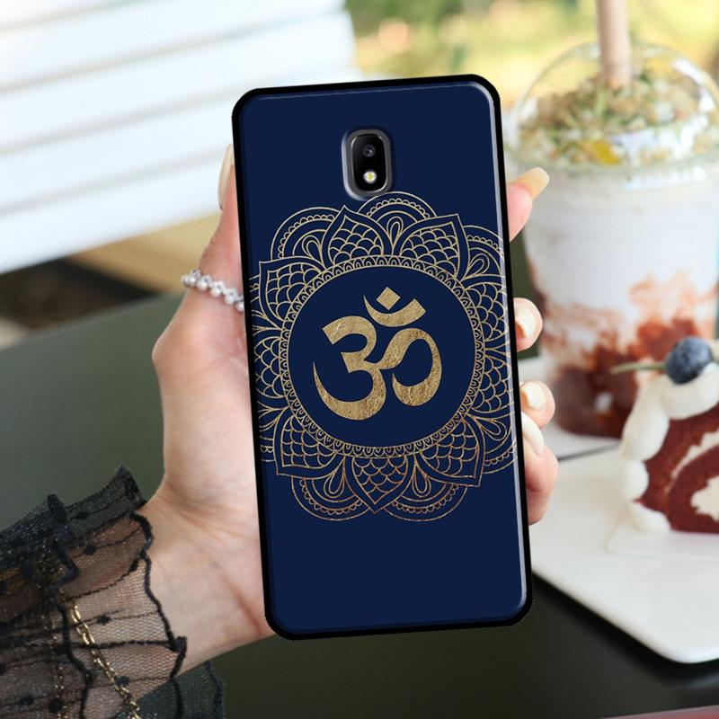 Aum Om Namaste Symbol Zen Yoga Case For Samsung Galaxy M52 M32 M12 M16 M14 M54 M13 M33 M53 M56 M36 M31 M11 M35 M55 M15 M06