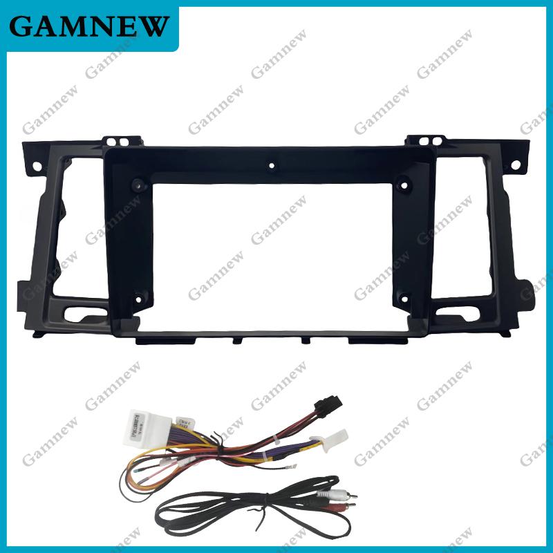 9 Inch Car Frame Fascia Adapter Cable Android Radio Dash Fitting Panel Kit For Nissan Patrol 2012-2018