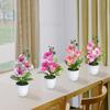 Новые искусственные орхидеи, искусственные орхидеи-бабочки, бонсай, растения для улицы, дома, офиса, горшечные растения, семейные, свадебные, праздничные украшения