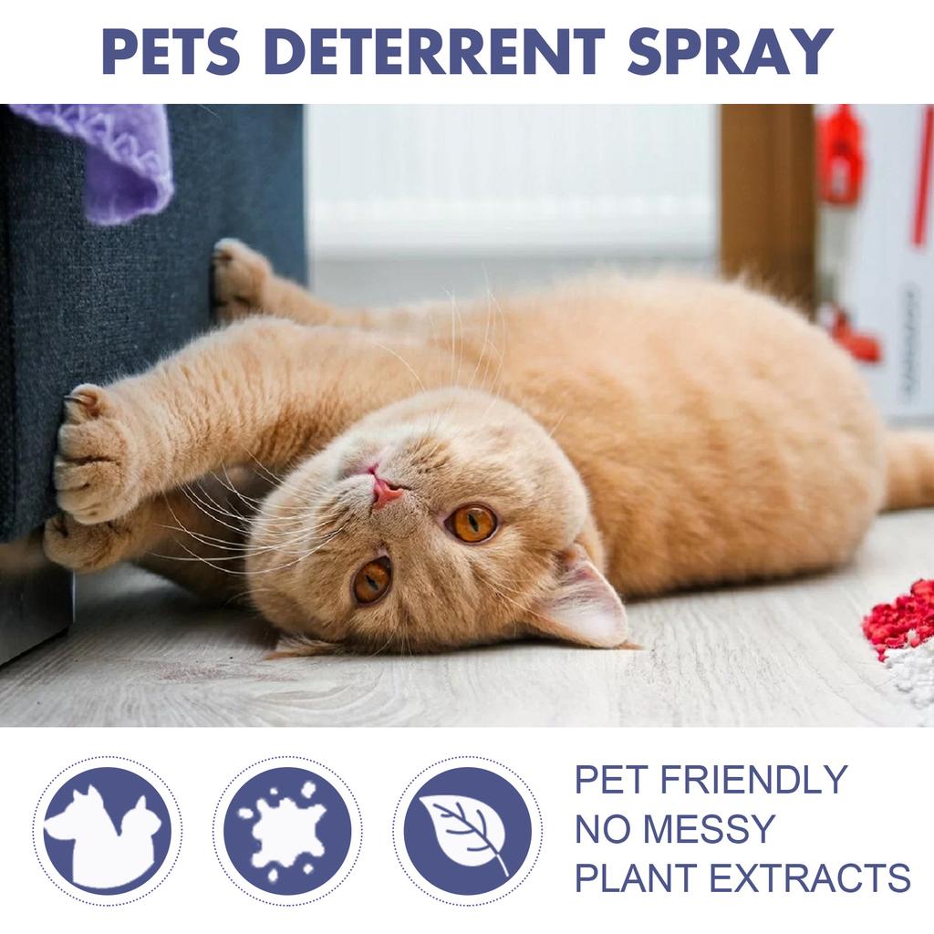 Yegbong Anti‑Scratch Boundary‑Spray for Pets, Deter Cats & Dogs from Scratching Doors and Sofas