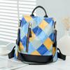 Contrast Color Backpack Women Large Capacity Travel Backpack