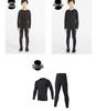 Children's Sports Compression Set: Quick-Drying Long Sleeve Basketball & Football Base Layer for Autumn & Winter.