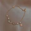 Exquisite Bracelets For Women Star Moon Zircon Pearl Bracelet Simple