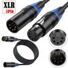 5pin XLR Male To Female DMX-512 Cable Audio Amplifier Mixing Console Connecting Line Recording Studio Sound Card Cord