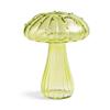 Simple Mushroom Shaped Vase Transparent Glass Vase Hydroponic Flower Plant Aromatherapy Bottle Creative Home Decoration