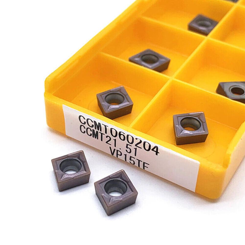 Для нержавеющей стали CCMT060204 Карбидные вставки для обработки металлообрабатывающих инструментов