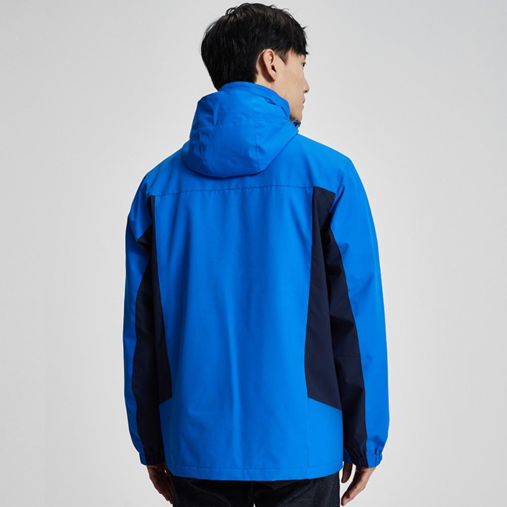 Куртка женская ветрозащитная водонепроницаемая съемная флисовая куртка мужская теплая