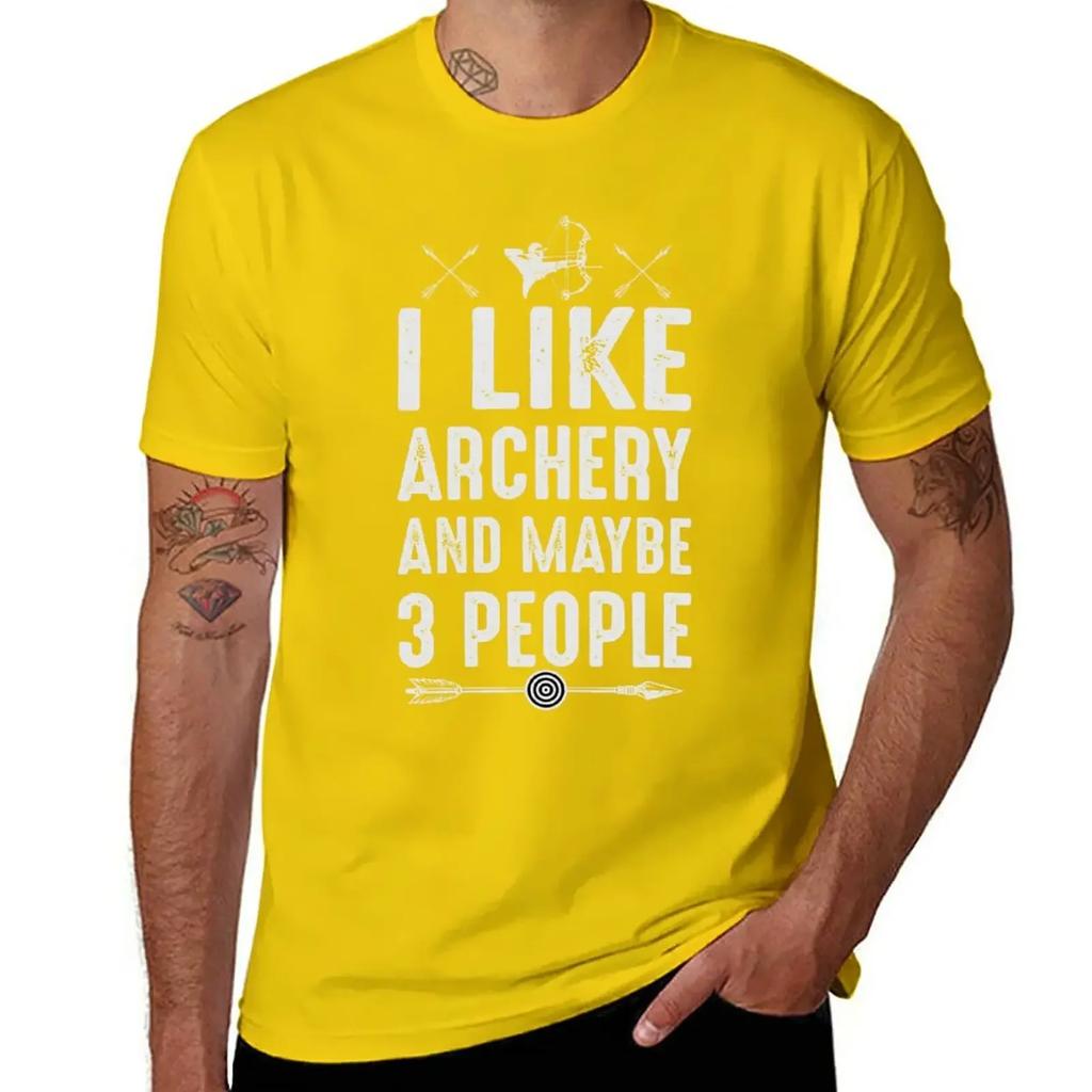 Archery gift T-Shirt blacks shirts graphic tees slim fit t shirts for men