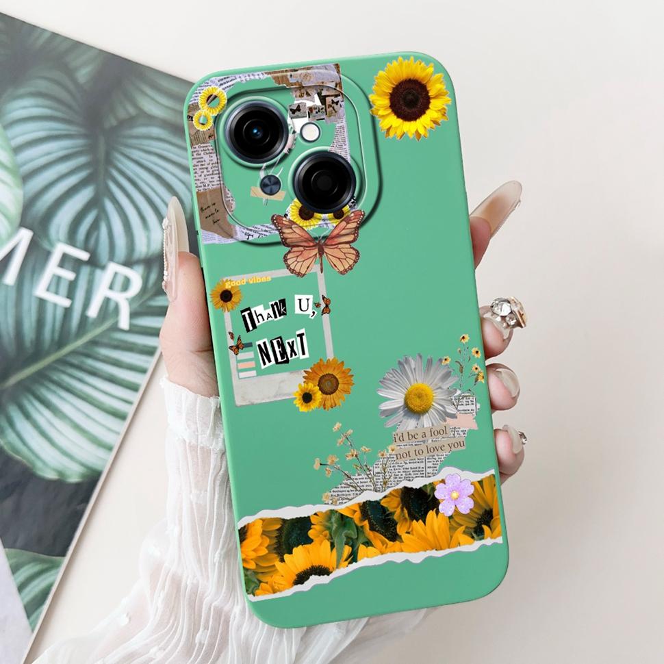 Чехол для Tecno Spark Go 1 Go1 Милый Мультяшный Чехол Мягкий Силикон Fundas Чехол для Телефона Для Tecno SparkGo Spark Go 2025 Задняя Крышка Capa