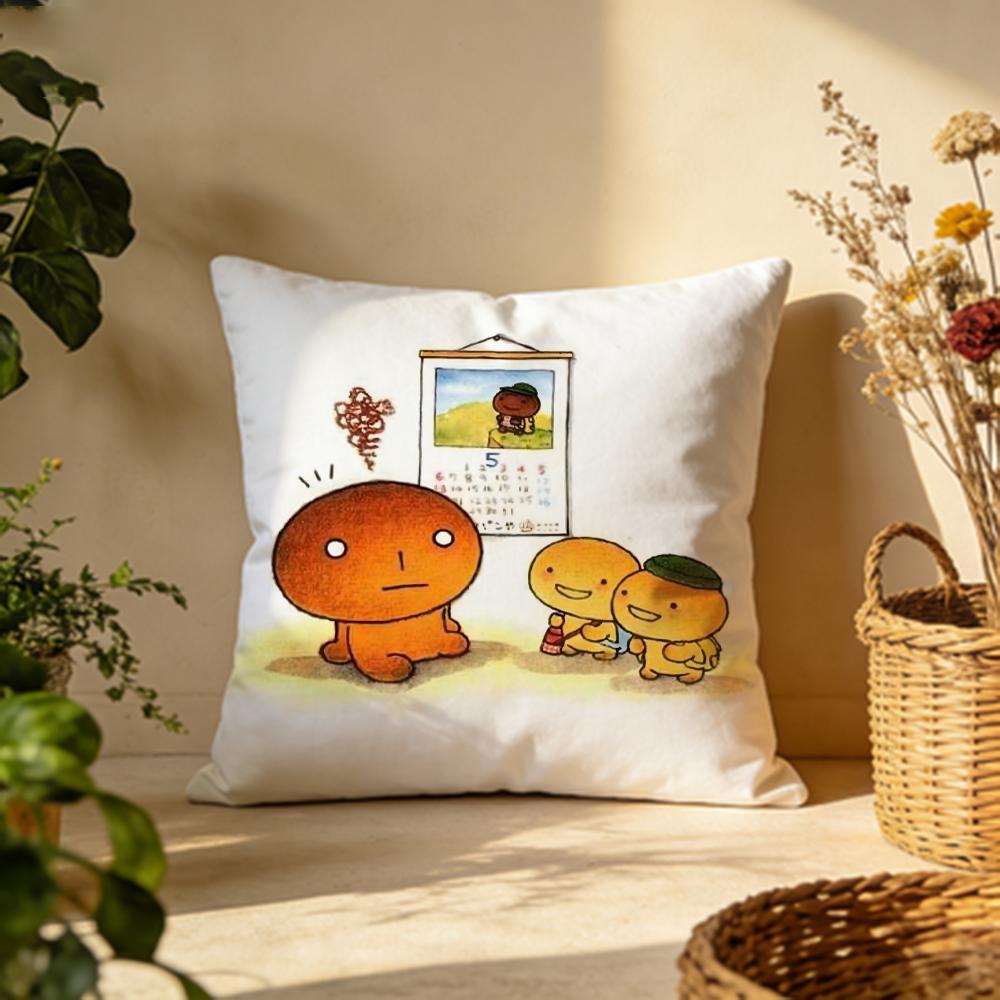 Hot KKogepanes Cushion Cover Versatile DoubleSided Pillow Case Fit for Sofa Bed Car Daily Decor