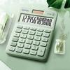 Desktop Calculator with Big Buttons Large Display Screen Dual Power Source Battery Powered Portable Calculator