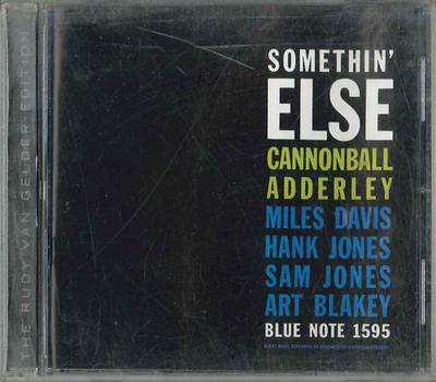 CD CANNONBALL ADDERLEY - Somethin' Else 724349532922 Blue Note 1999 США Джаз Б/У