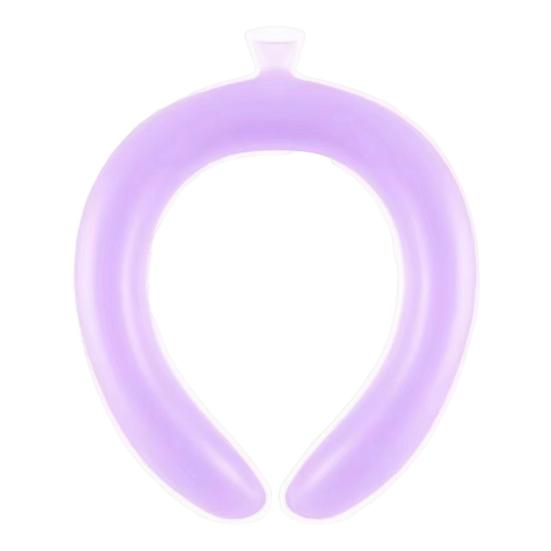 Summer Neck Cooling Tube Wearable Neck Cooler Lightweight Reusable Ice Cold Ring Outdoor Heatstroke Prevention Portable Neck Wrap Collar