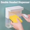 300ML*2 Big Capacity Double-Head Intelligent Hand Washing Machine Wall-Mounted Touchless Electric Automatic Sense Soap Dispenser