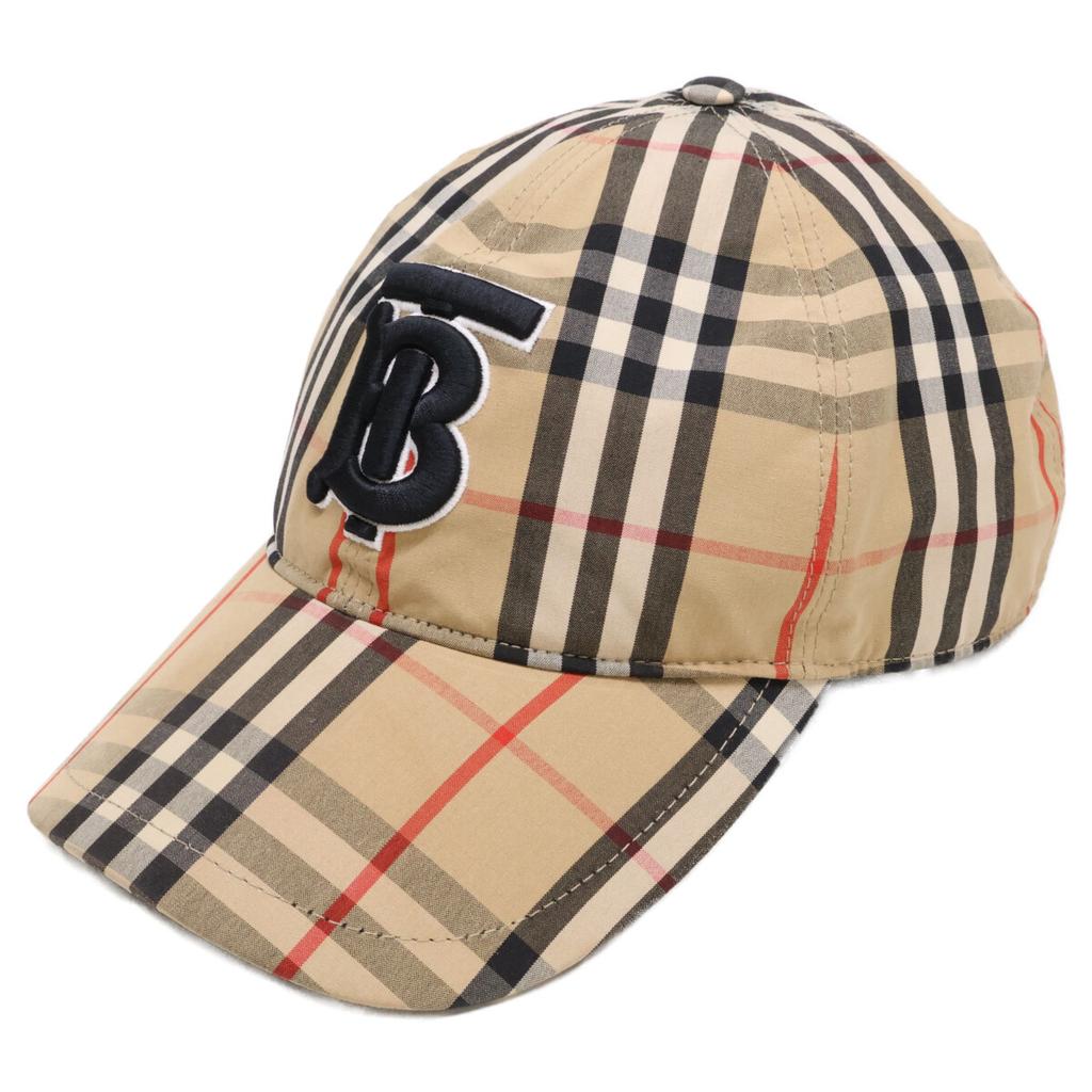 Burberry 8068032 Бейсболка с логотипом TB в клетку Nova, шляпа L бежевая б/у