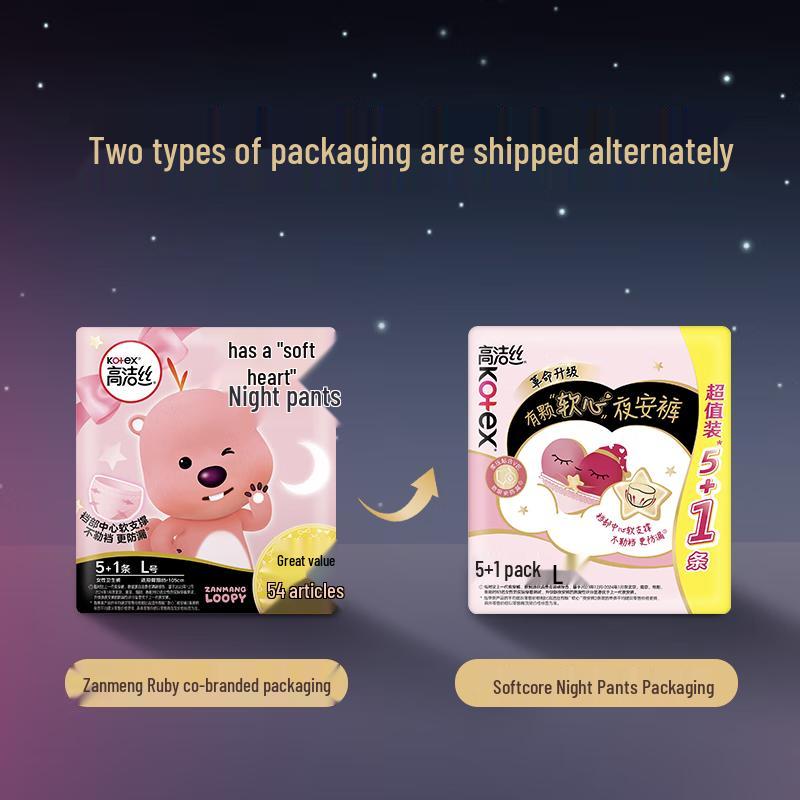 KOTEX Ночные гигиенические трусы Soft Heart